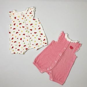 Little Me Baby Girl Watermelon Romper